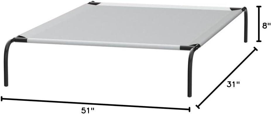 How our Large Dogs Stay Cool and Comfy on Elevated Beds