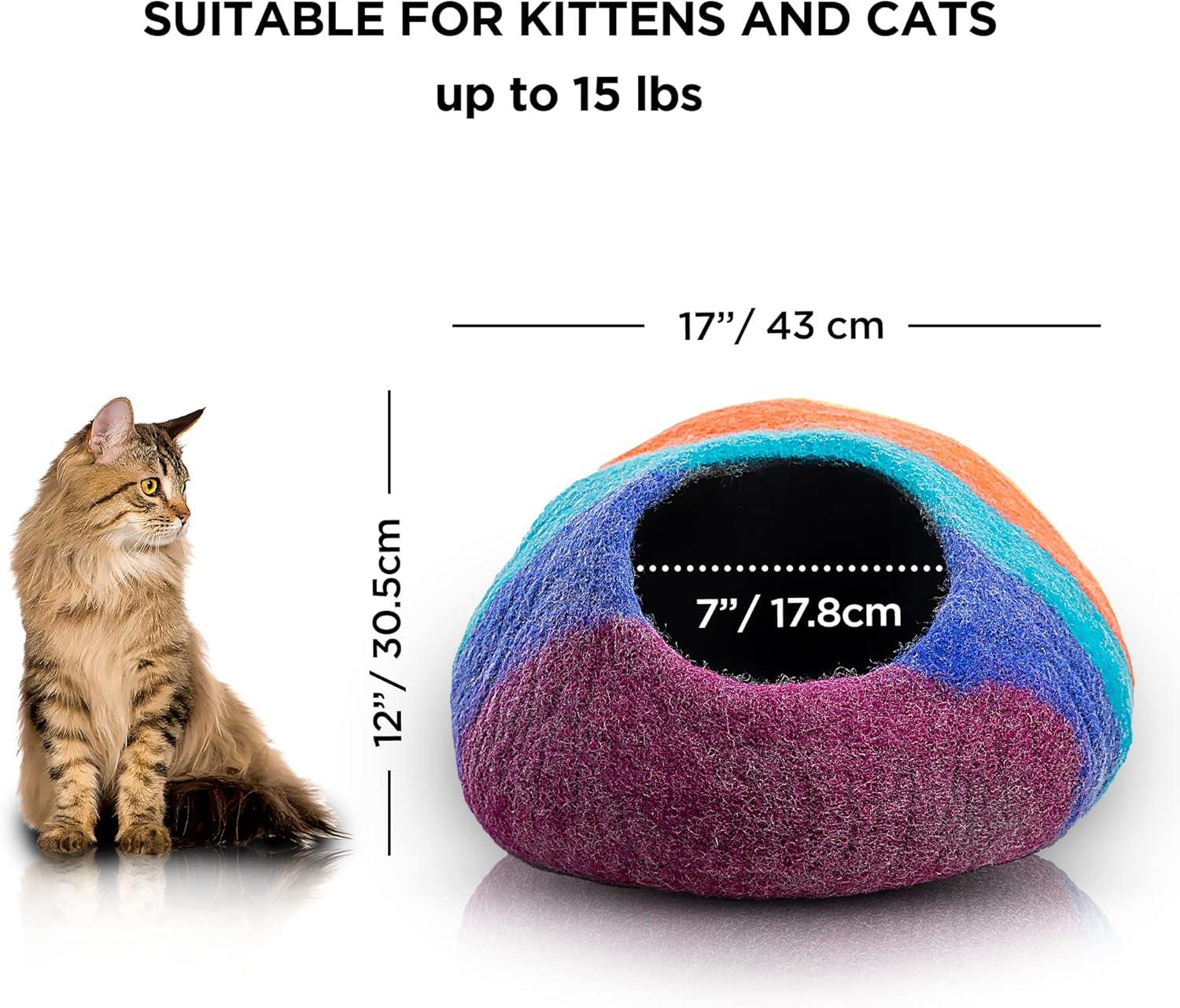 Why our Cats Love ⁤This Cozy,‍ Eco-Friendly Felt Hideaway