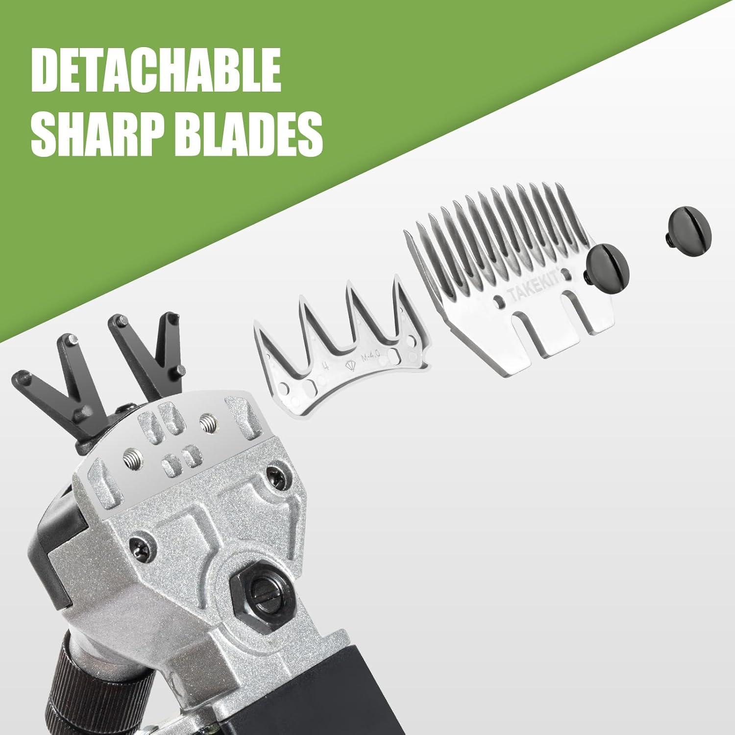 How Our 500W ​Sheep Clippers Make Grooming Faster and Easier