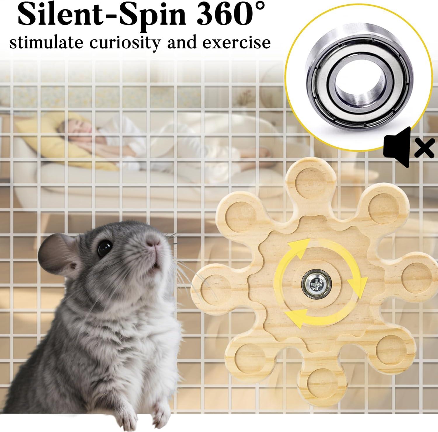 How Our Chinchillas Stay Happy ‍and Healthy⁤ with This Rotating Toy