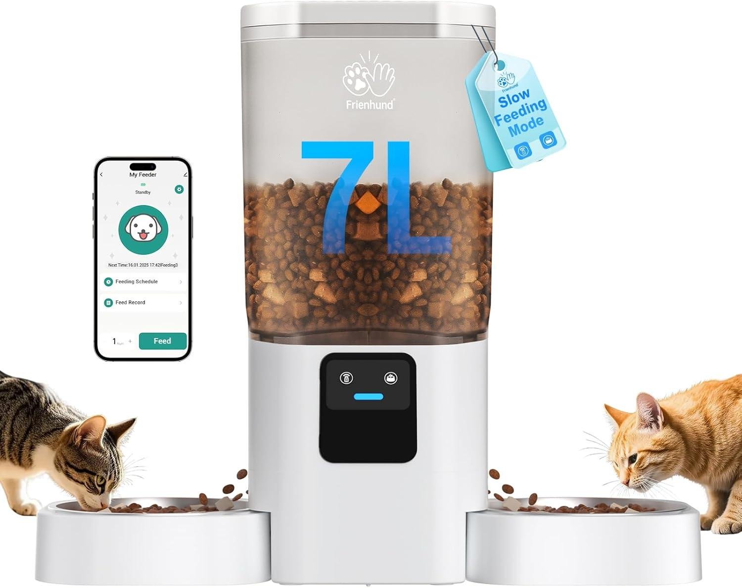 Top 10 Smart Automatic Cat Feeders with WiFi & App Control