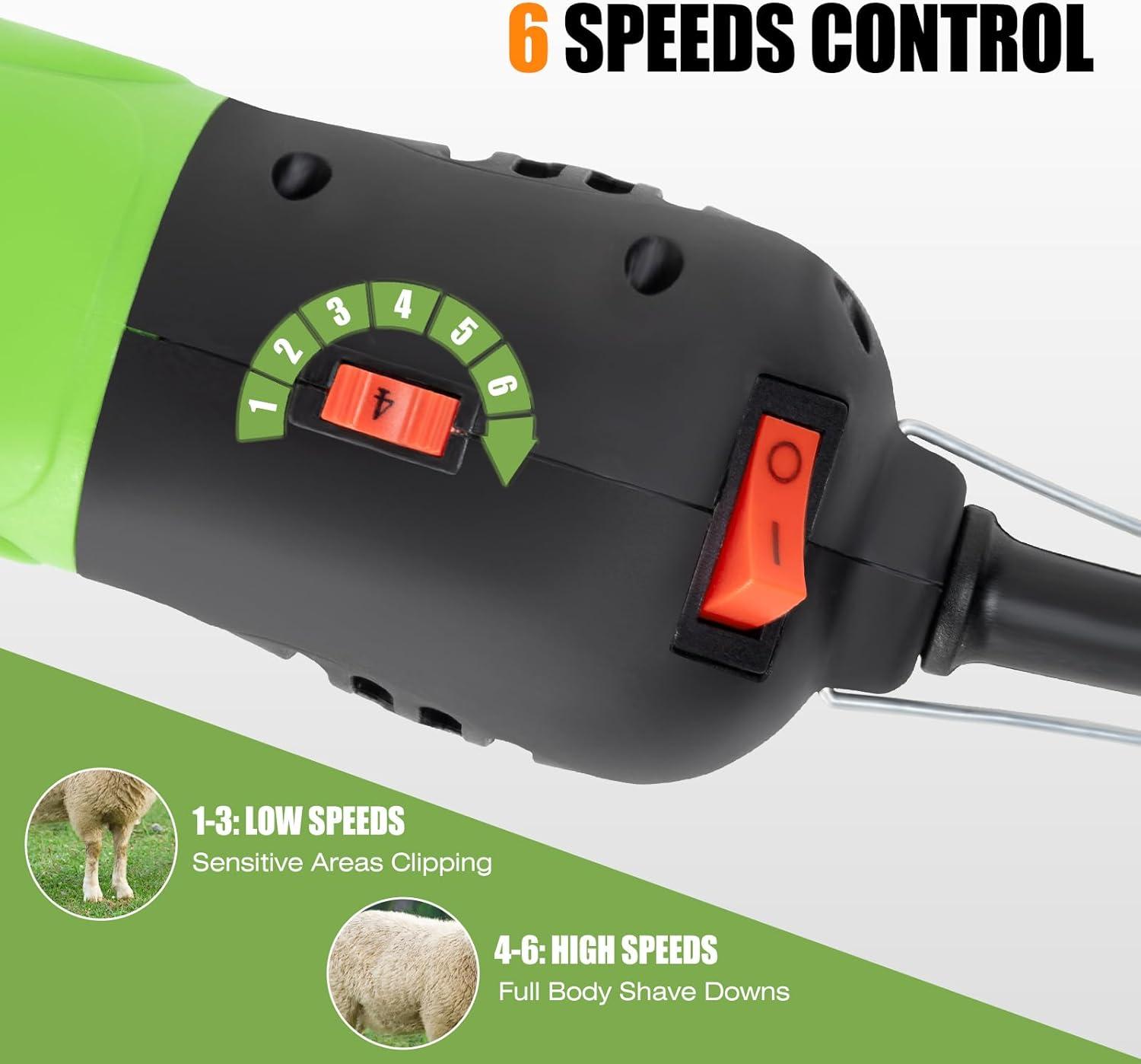How Our 500W Sheep Clippers make Grooming Faster and easier