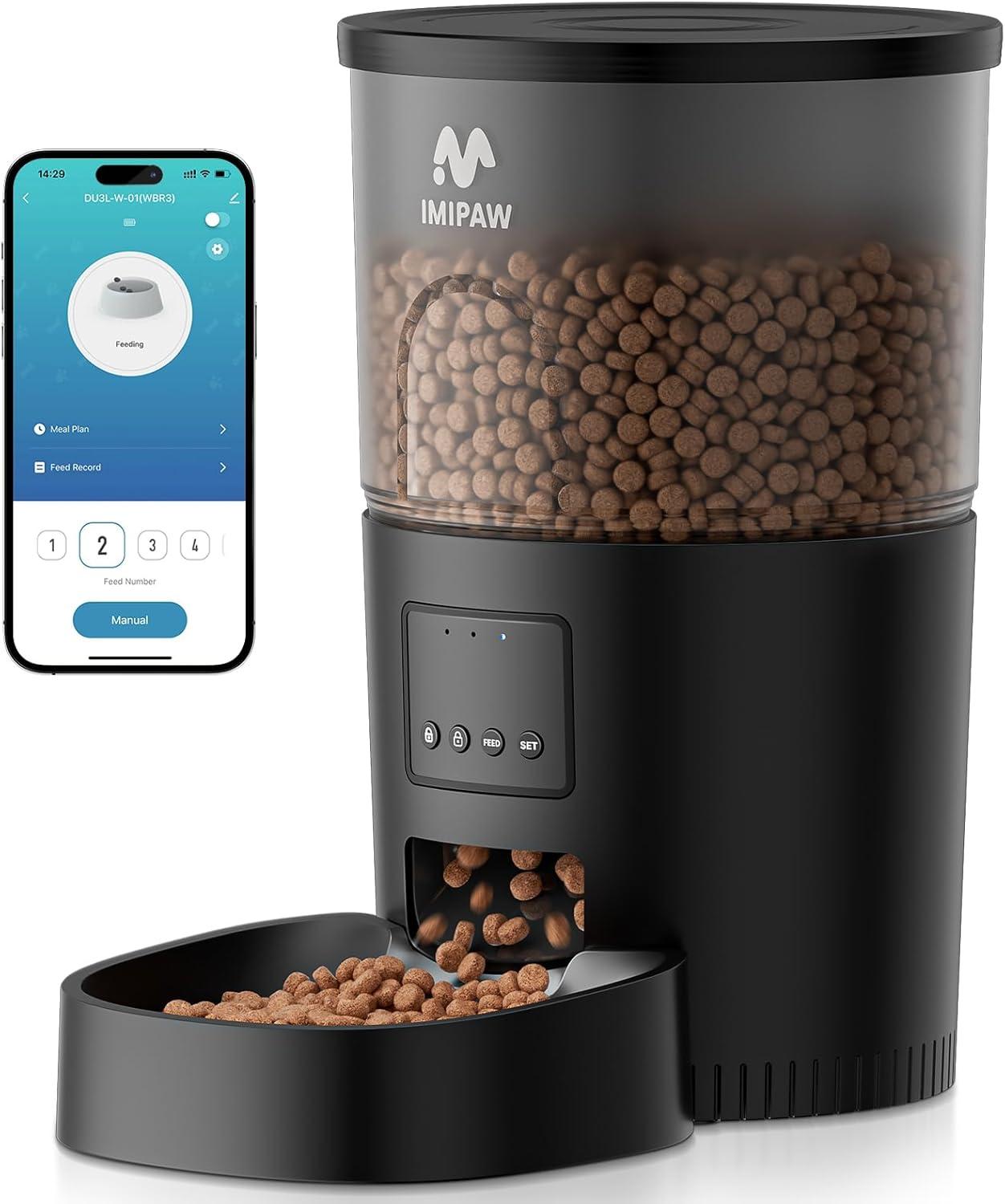 Top 6 Smart Automatic Cat Feeders with 5G WiFi ‍&‌ App Control