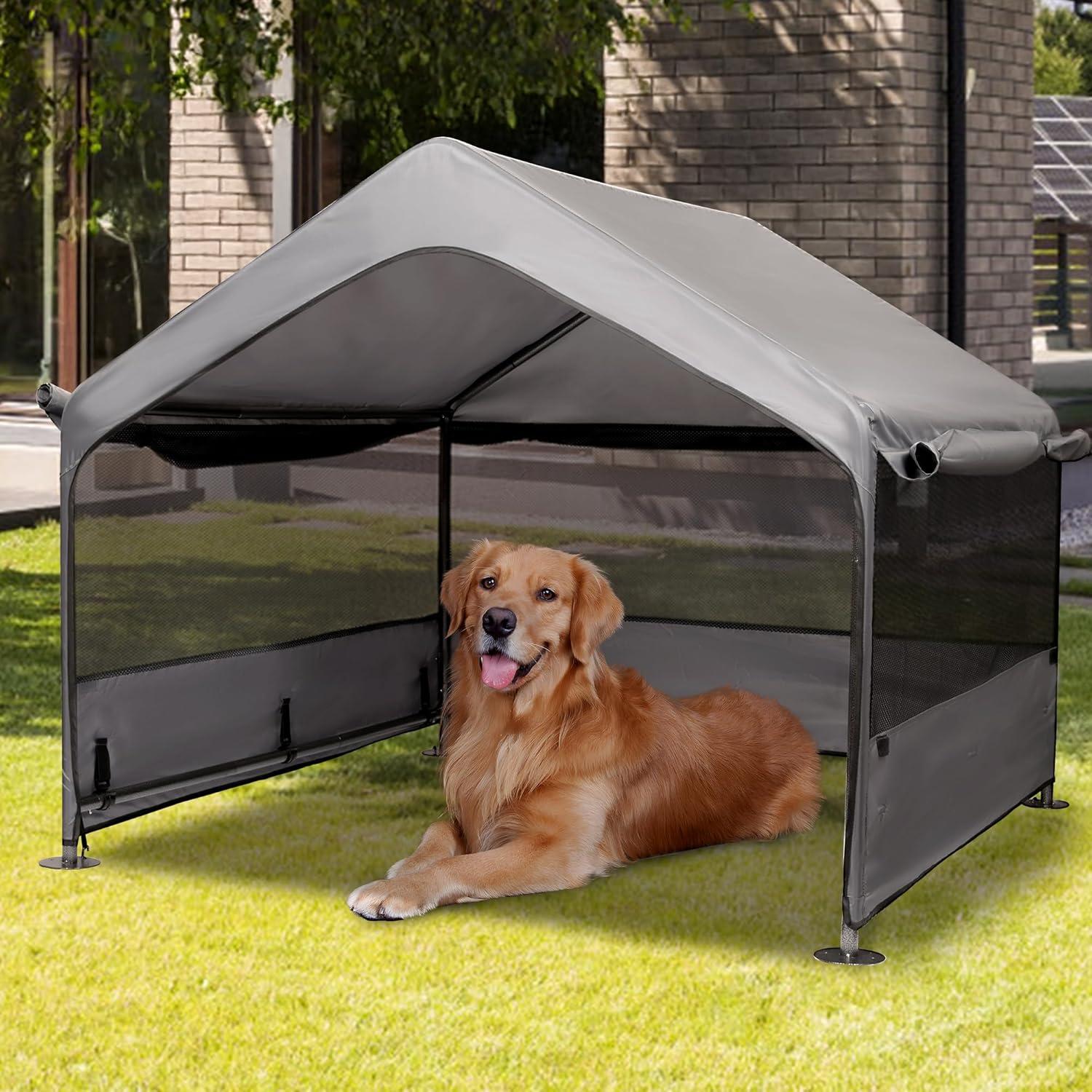 How Our Large Dog’s Outdoor Comfort Soared with This Breathable⁢ Shelter
