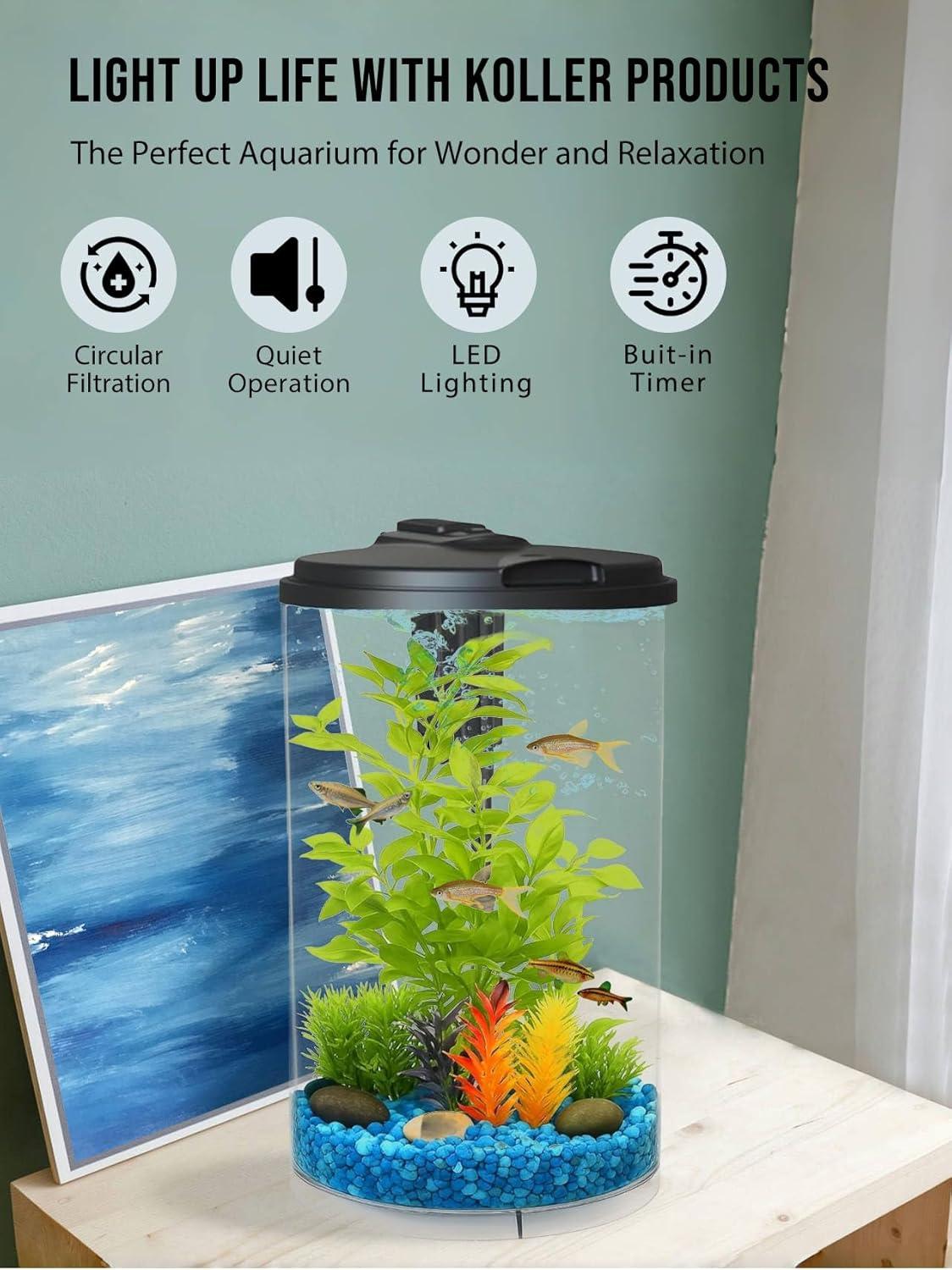 How Our 3-Gallon Aquarium Brings color and‍ Clarity to Life