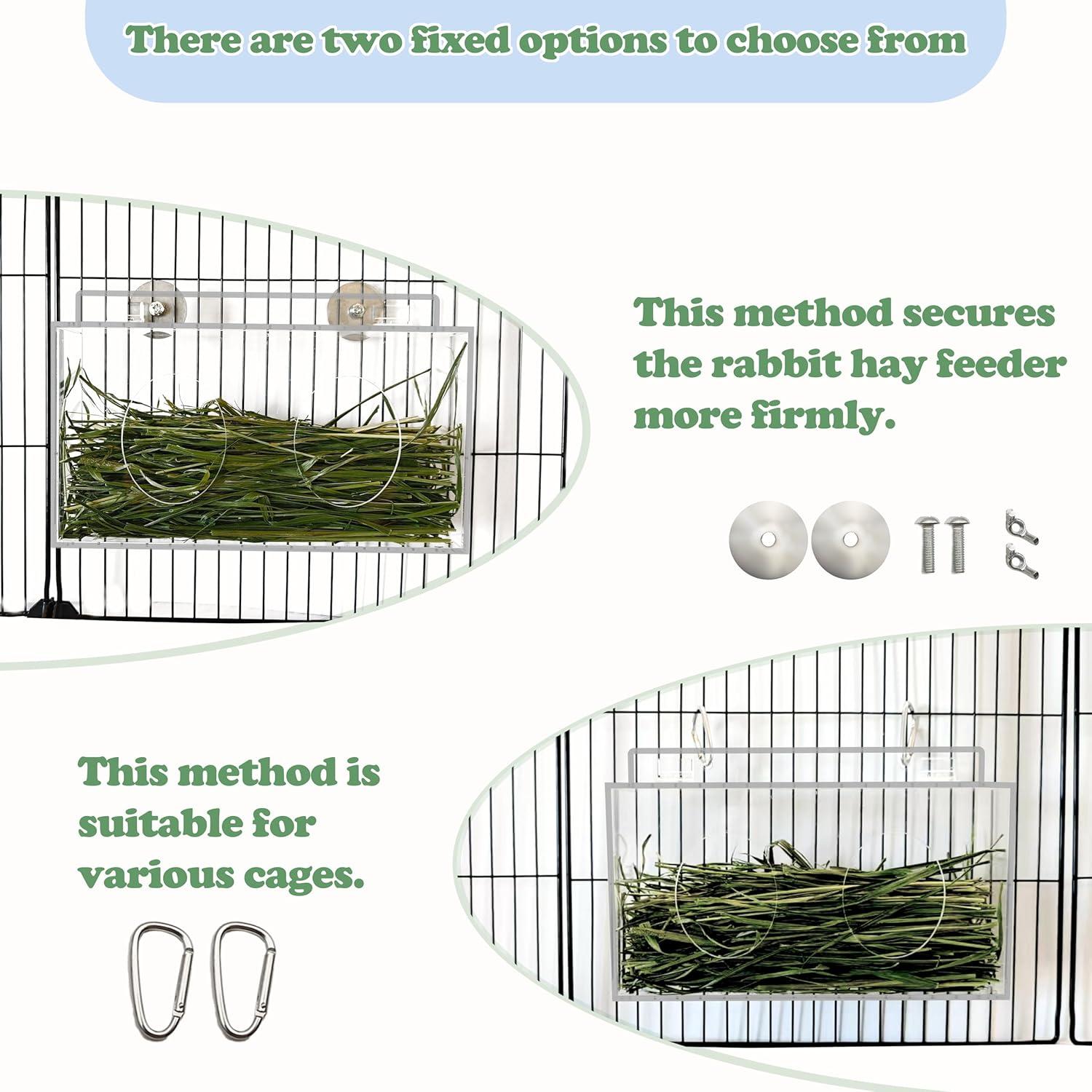 How Our Pets Thrive‌ With This Space-Saving, Mess-Free Hay Feeder