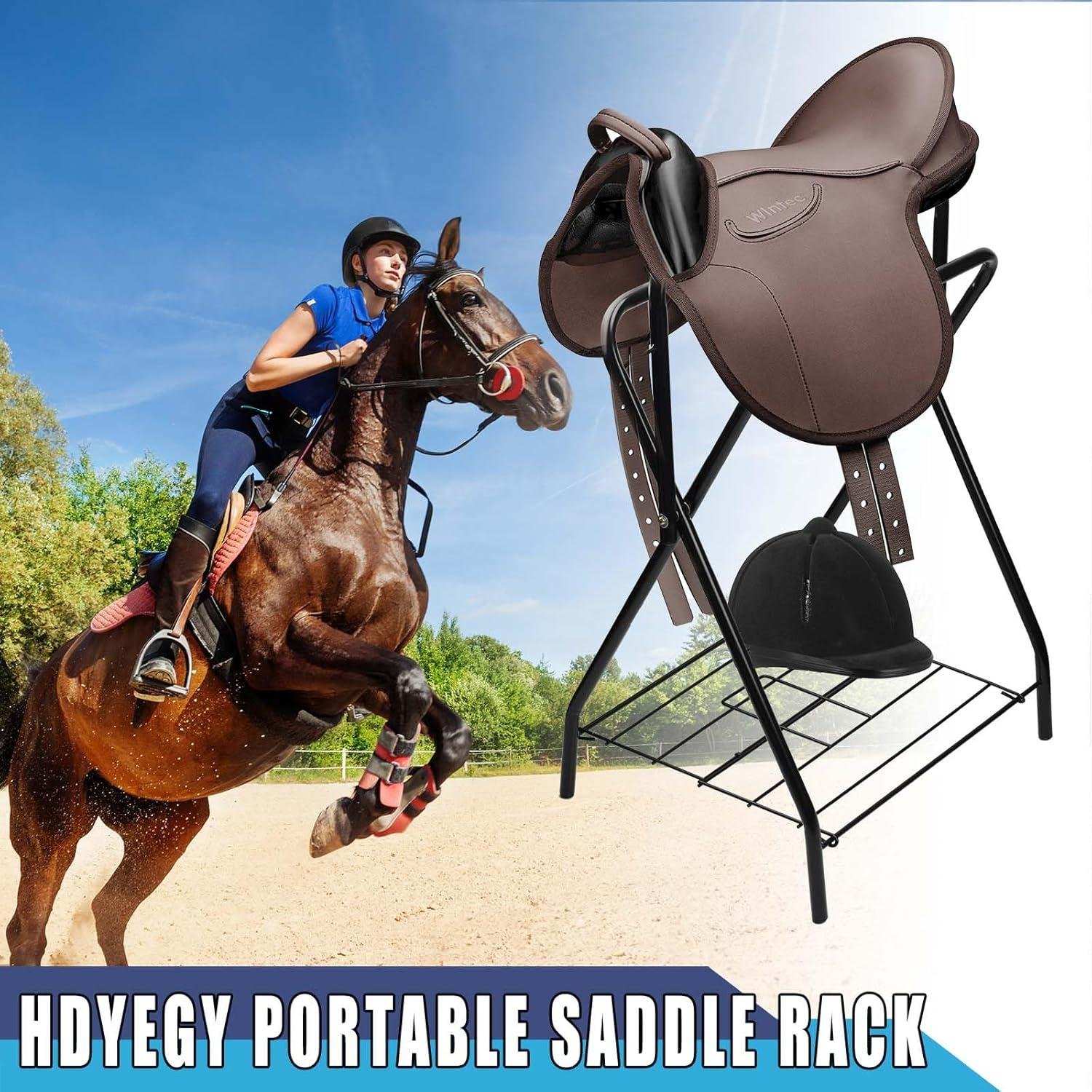 The Portable Saddle ⁢Stand Helping Us Keep Tack Organized and Safe
