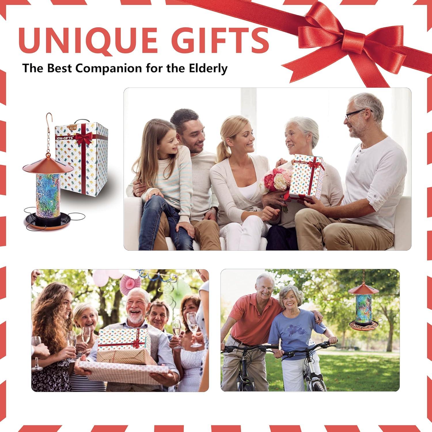 How Our Garden Brightened with This Mosaic Solar Bird Feeder