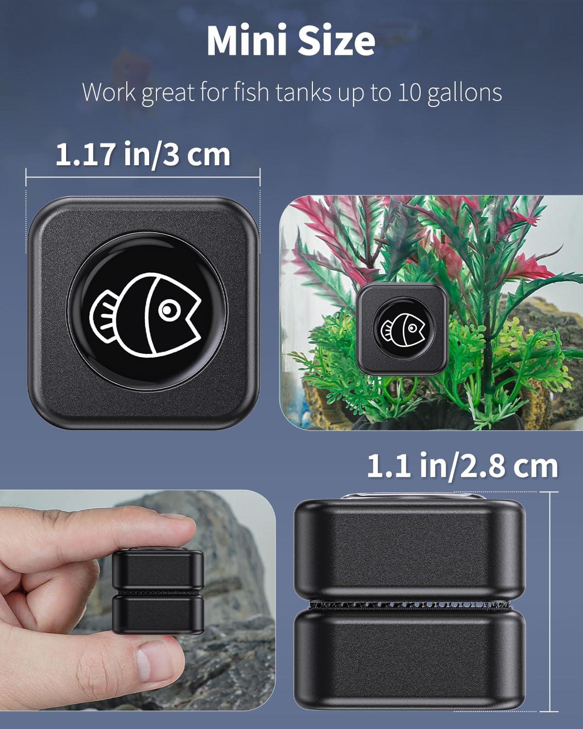 How We Keep Our Small ⁣Tanks Spotless with Pawfly’s Magnetic Cleaner