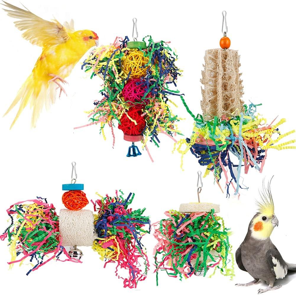 Top Bird Toys for‌ Shredding,⁤ Foraging & chewing ‍Fun 2024