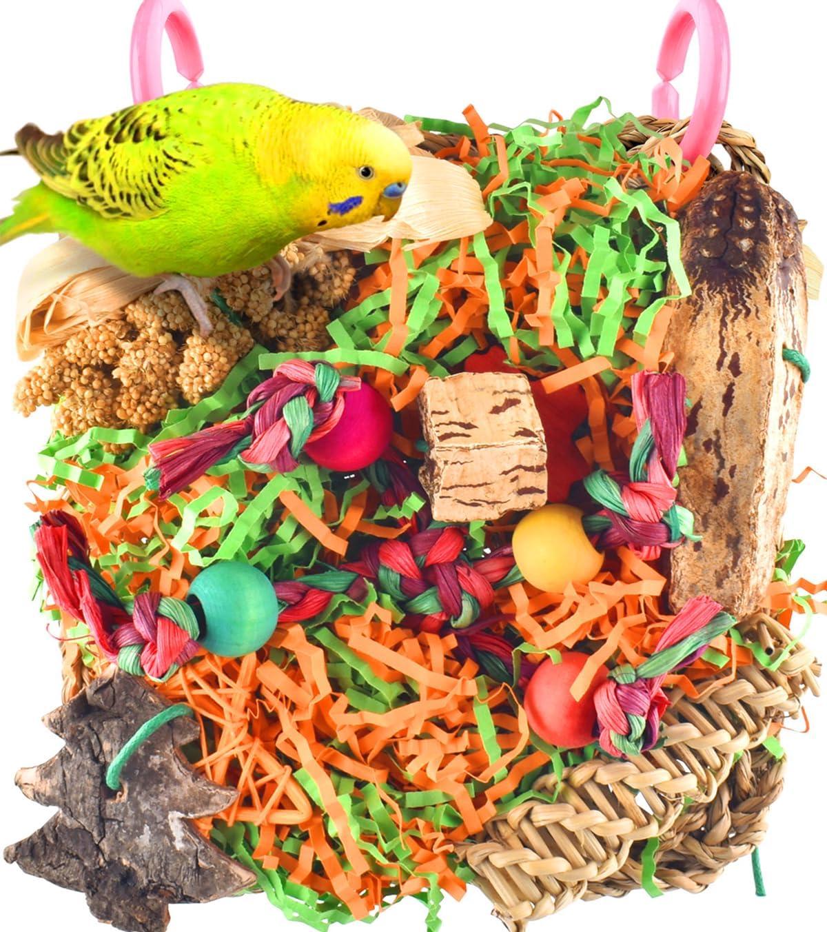 Top⁢ Bird Toys for Shredding, Foraging ⁤& Chewing Fun 2024