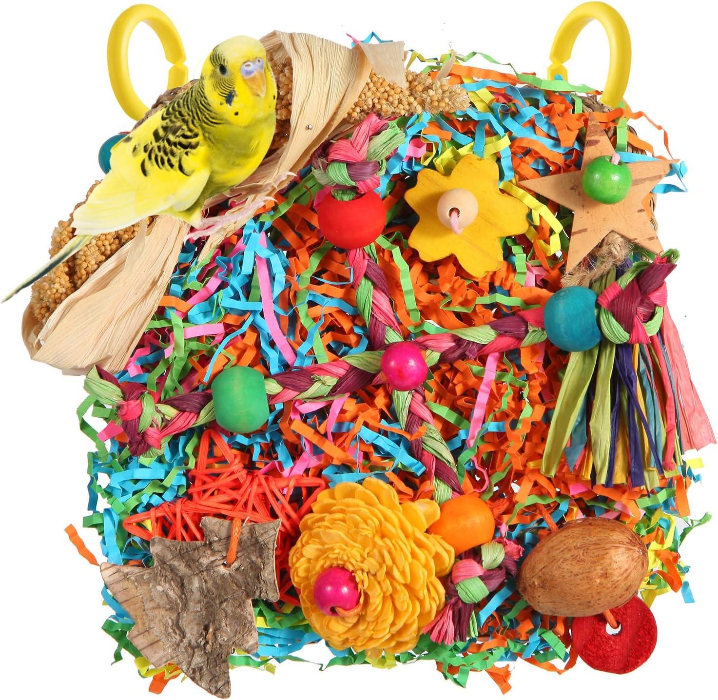 top Bird Toys for Parakeets, Conures & Small to Medium Birds