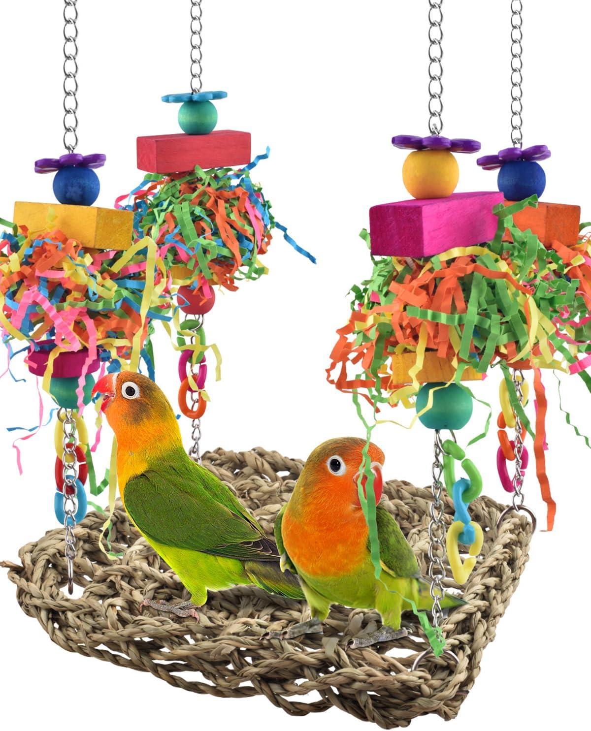 Top Bird Toys for​ Parakeets, Conures & Small to Medium⁤ Birds