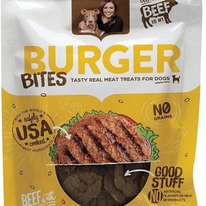 Why Our Dogs Drool Over These Soft, Beefy Burger Treats