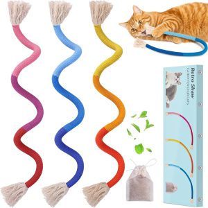 How Our Cats Found Joy and Clean Teeth with Natural Catnip Ropes